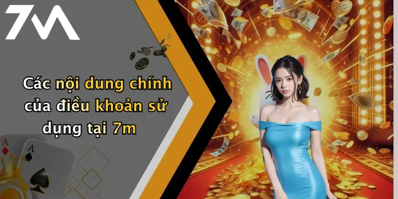 Các nội dung chính của điều khoản sử dụng tại 7m