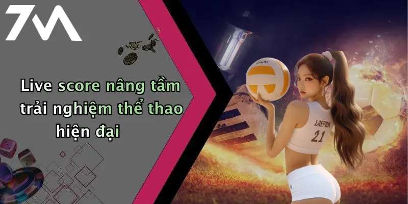Live score nâng tầm trải nghiệm thể thao hiện đại