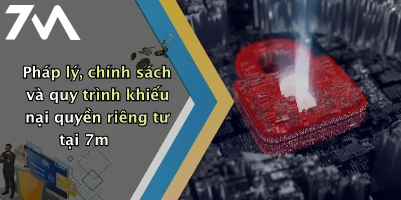 Pháp lý, chính sách và quy trình khiếu nại quyền riêng tư tại 7m