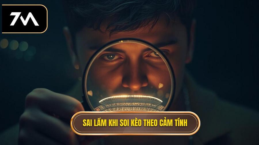 Soi kèo dựa trên cảm tính và sự yêu thích cá nhân
