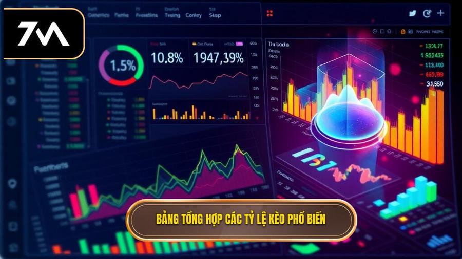 Bảng tổng hợp các tỷ lệ kèo phổ biến