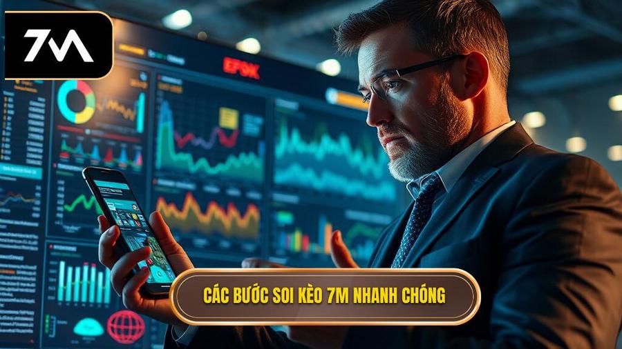 Hướng dẫn sử dụng 7M để bắt kèo chớp nhoáng theo từng bước