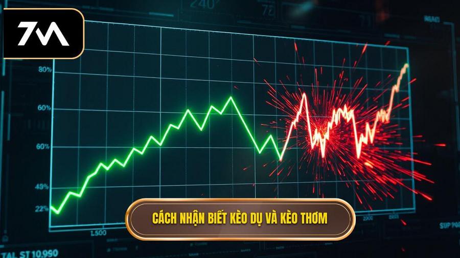 Cách nhận biết kèo dụ và kèo thơm qua sự biến động
