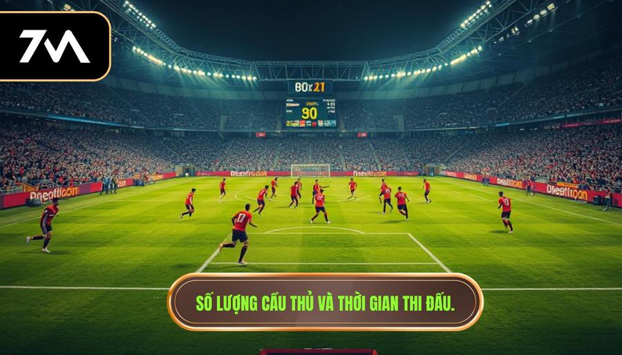 2. Số lượng cầu thủ và thời gian thi đấu.